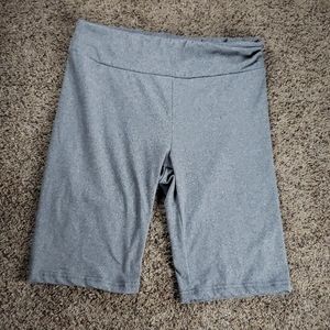 Grey bike shorts